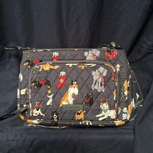 Vera Bradley holiday dogs hipster